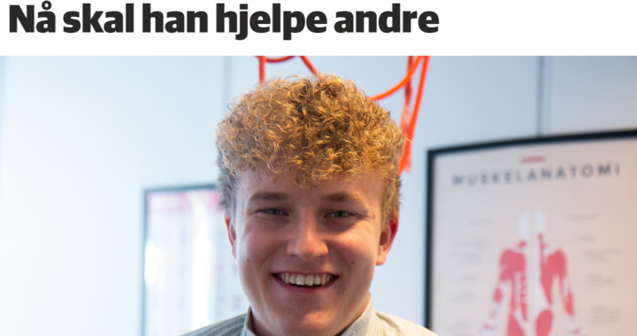 Olav Barøy starter som fysioterapeut ved Øksnevad Fysioterapi. Bilete: Jærbladet